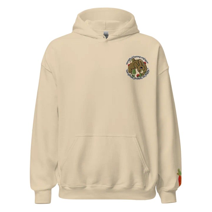 certified bunny enjoyer hoodie product image (2)