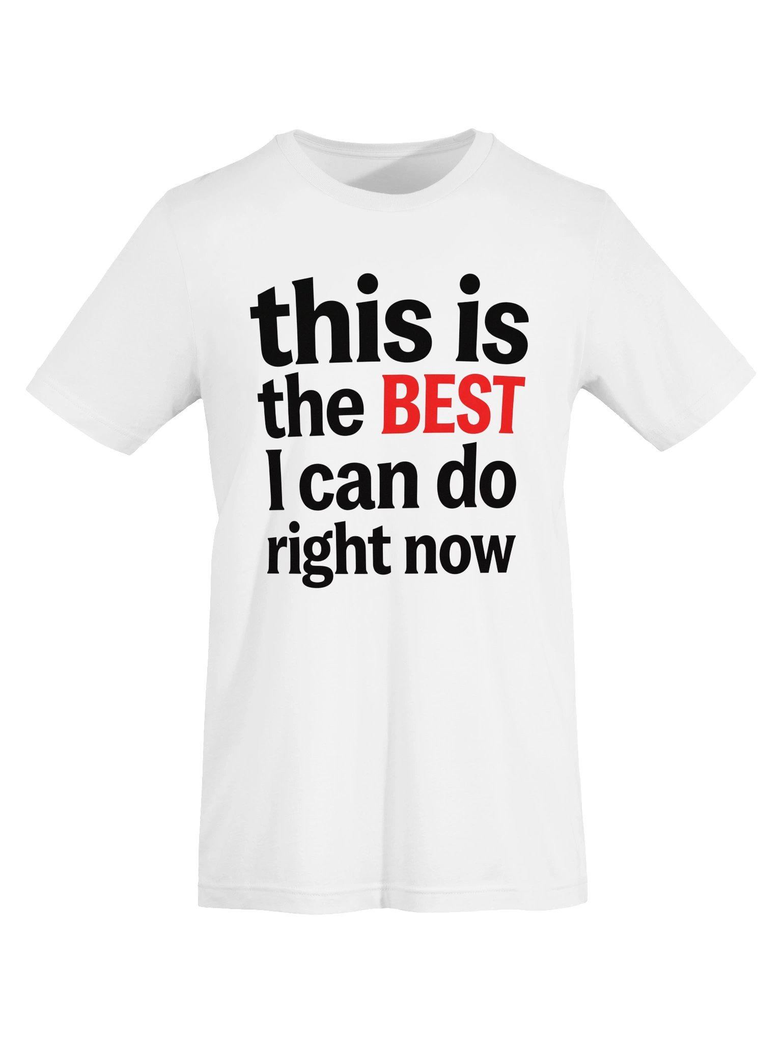 this is the Best I can do right now Statement Tee product image (27)