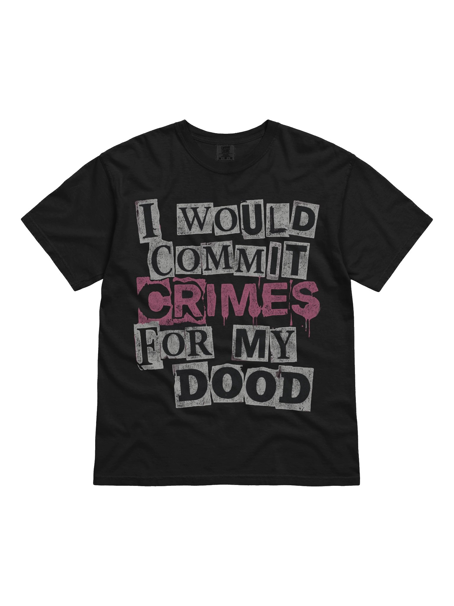 Crime Dood Lover Comfort Colors Garment-Dyed Heavyweight T-Shirt product image (1)