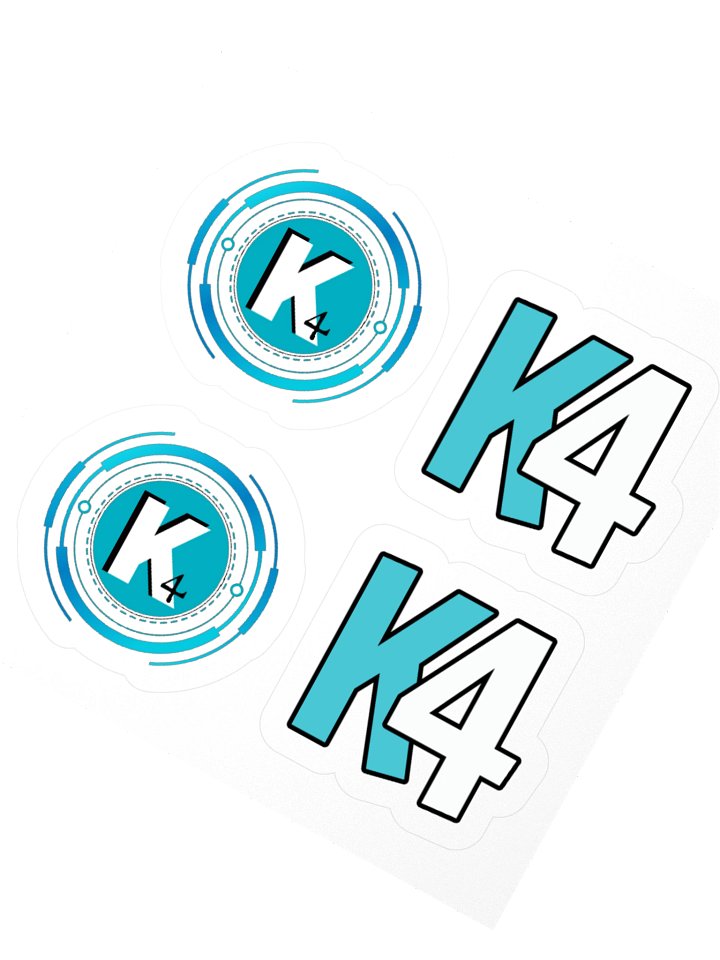 Classic and K4 Logo Sticker Pack product image (6)