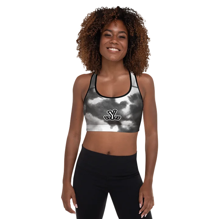 YesYes BW Padded Sports Bra product image (1)