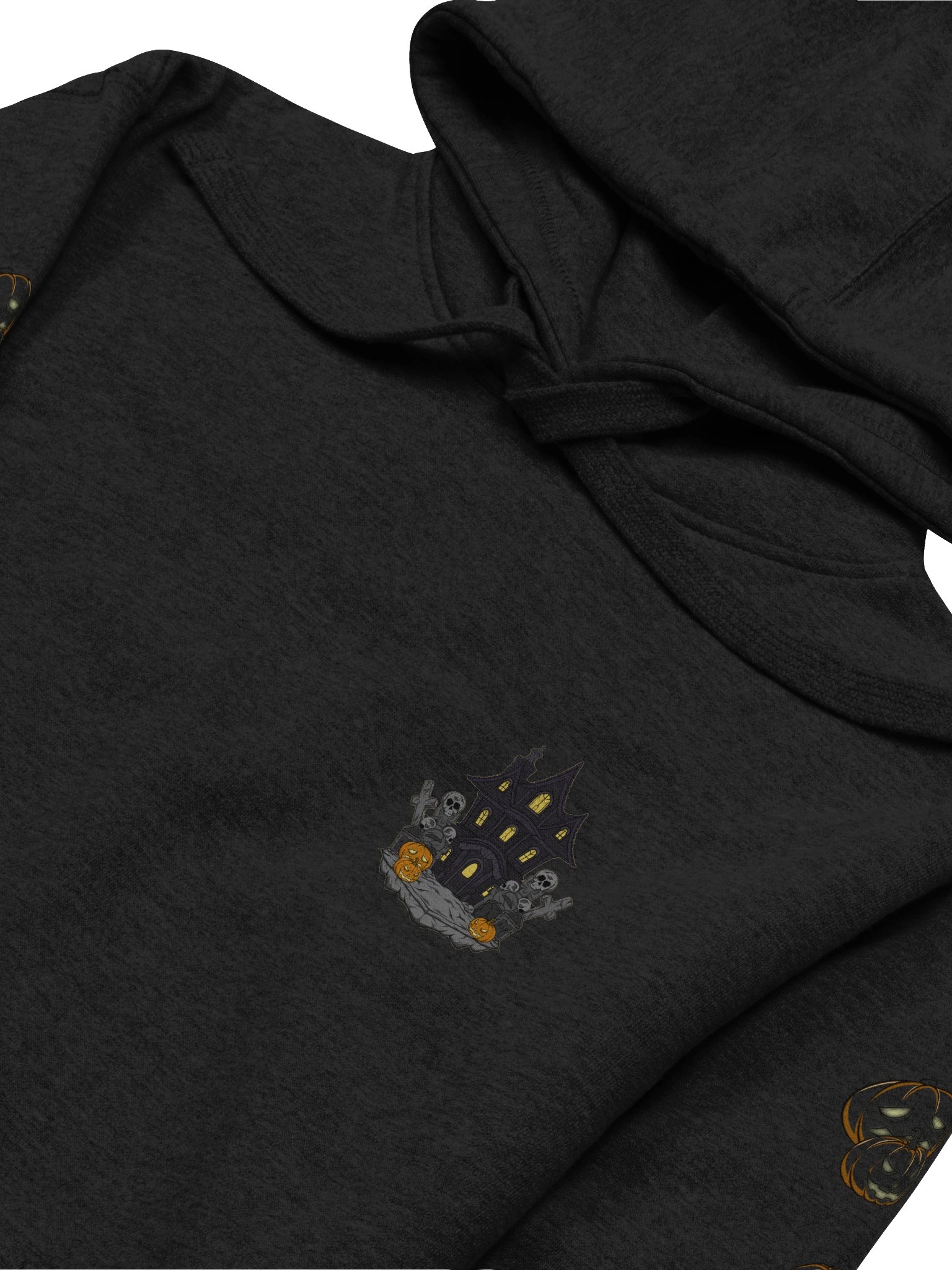 Creep It Real Halloween Hoodie (Orange) product image (3)