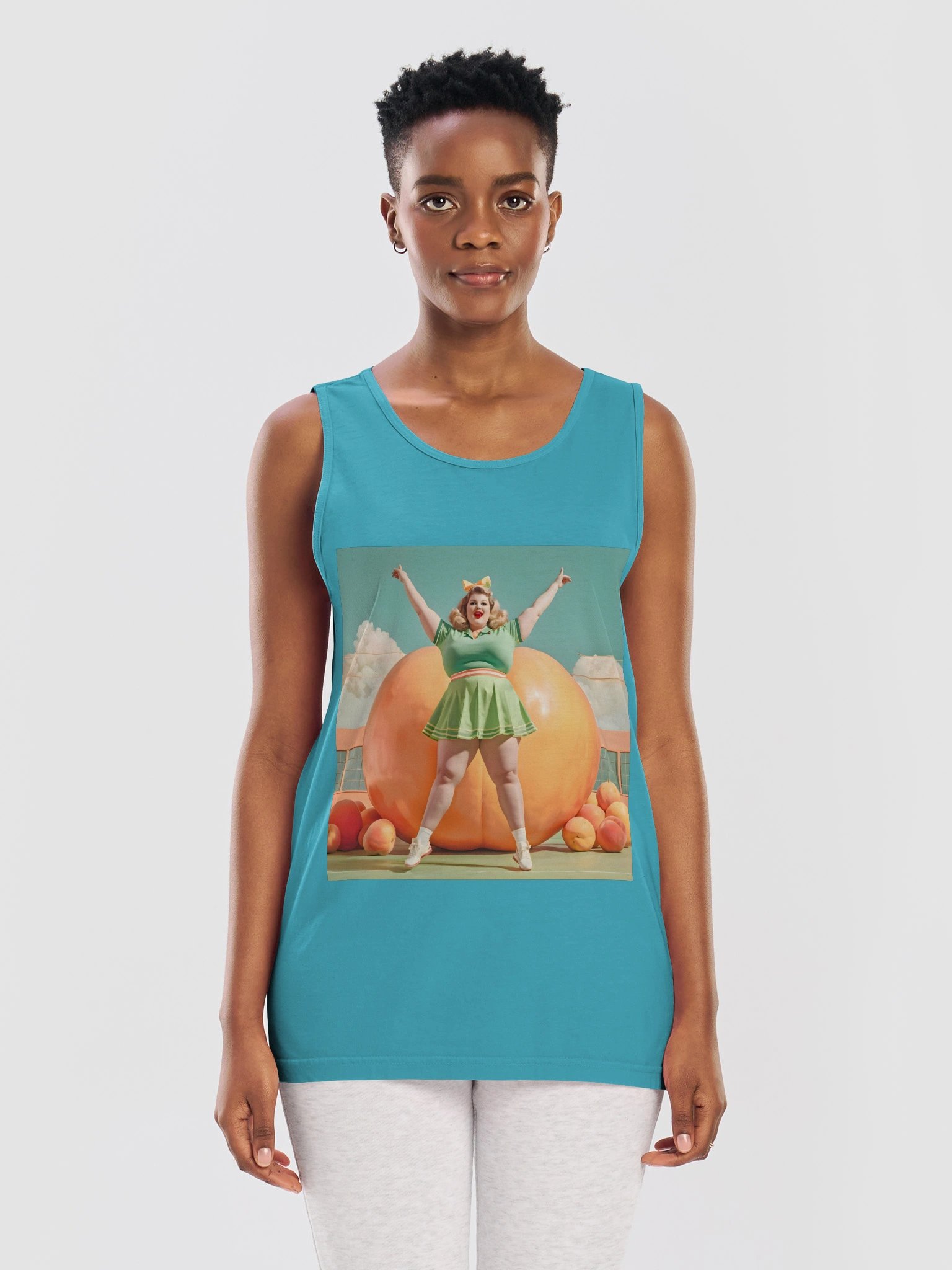Fat Peaches | Comfort Colors Unisex Garment-Dyed Tank Top product image (42)