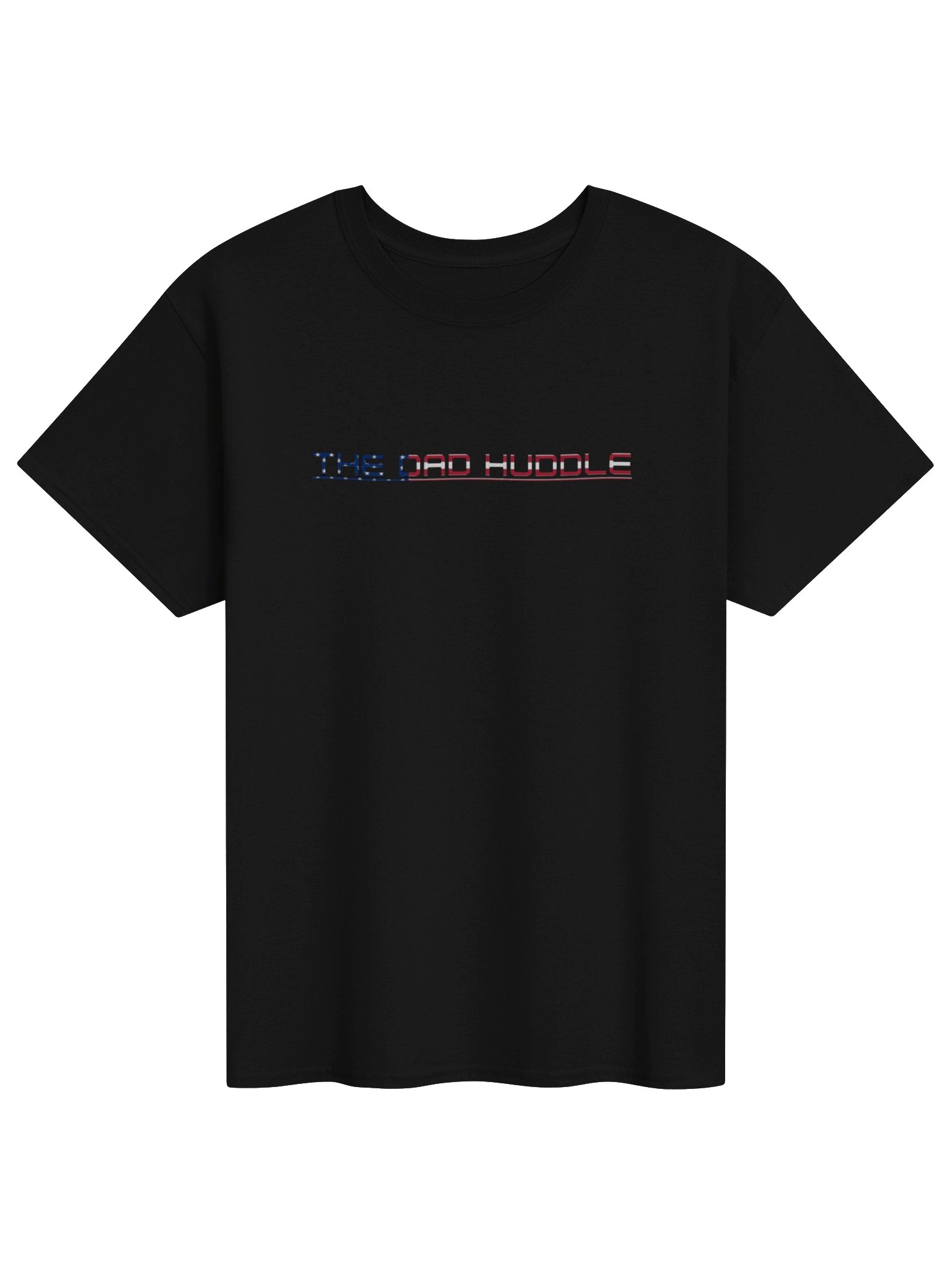 The Dad Huddle Patriotic Logo Tee product image (3)