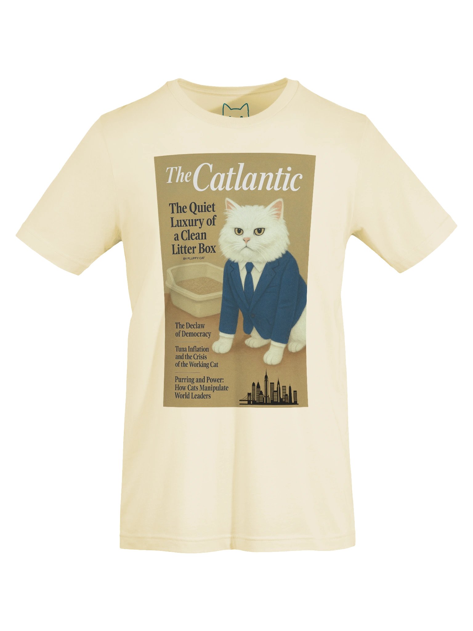 The Catlantic Magazine Parody Quiet Luxury Cat Concert Tee Fit Unisex T-Shirt product image (91)