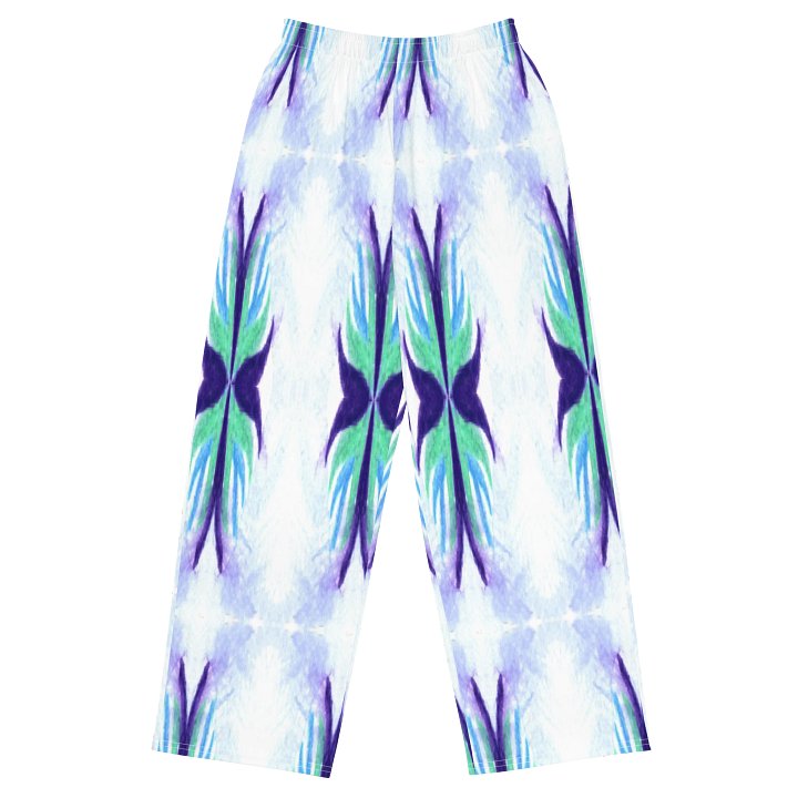 "Penumbra" on Unisex Wide-Leg Pants product image (1)