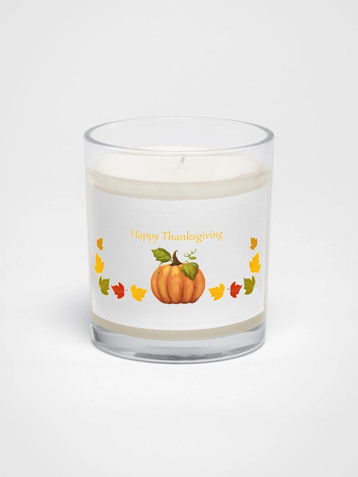 Happy Thanksgiving Candle product image (1)