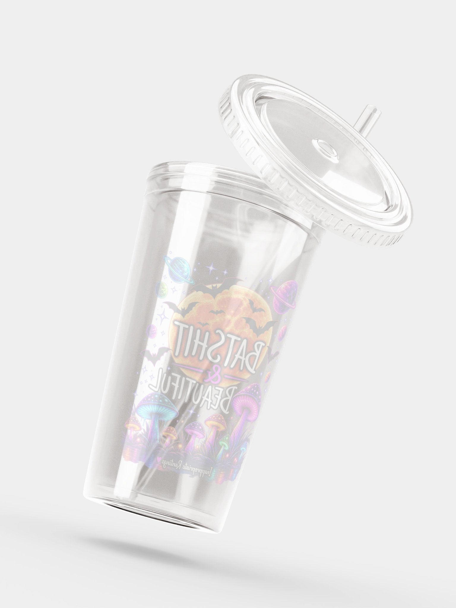 Batshit & Beautiful Neon Tumbler product image (5)