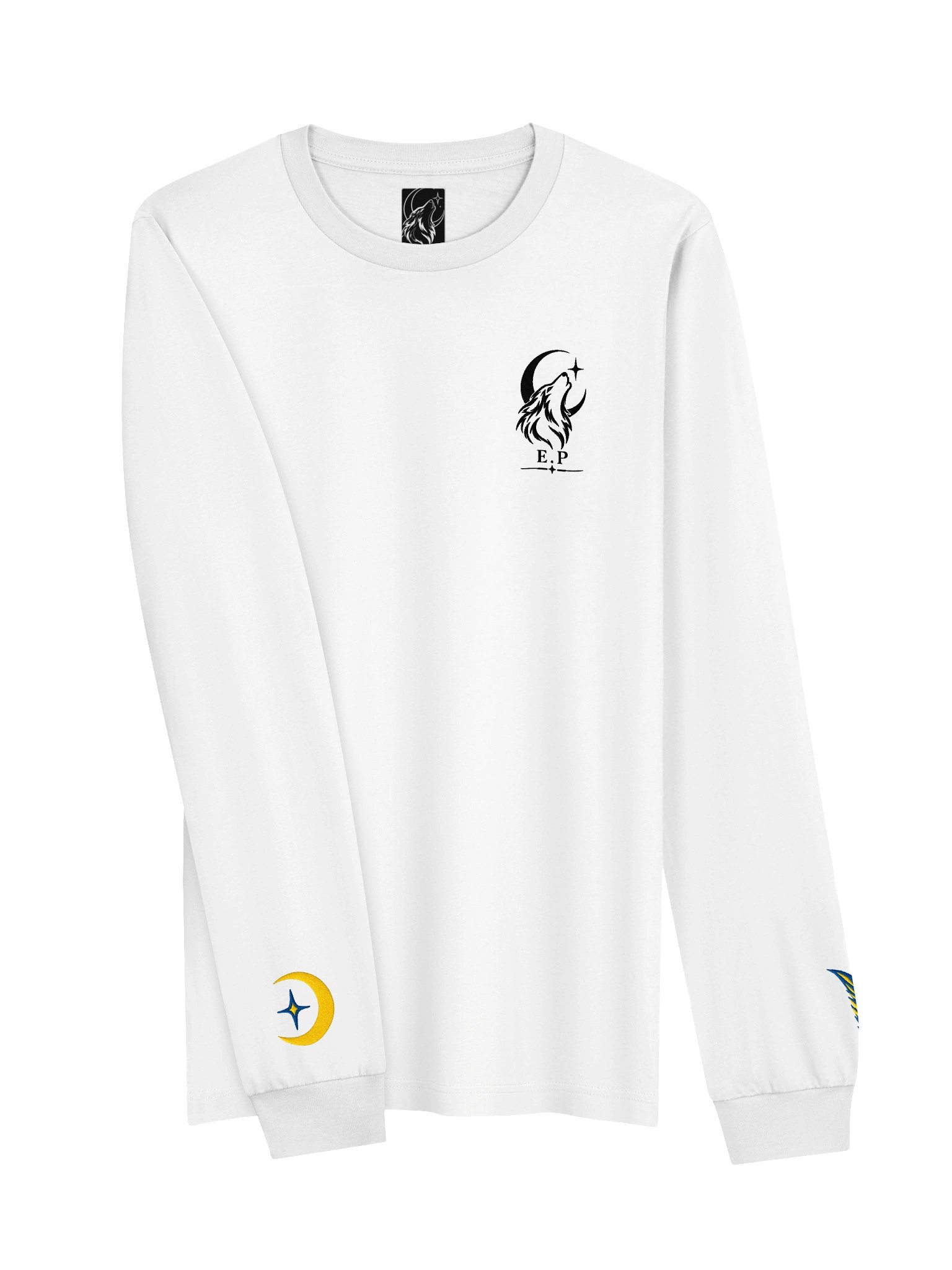 T-shirt manche longue 100% coton - Collection spéciale, Brodé manches + buste / avec dessin arrière, La dernière prière product image (3)