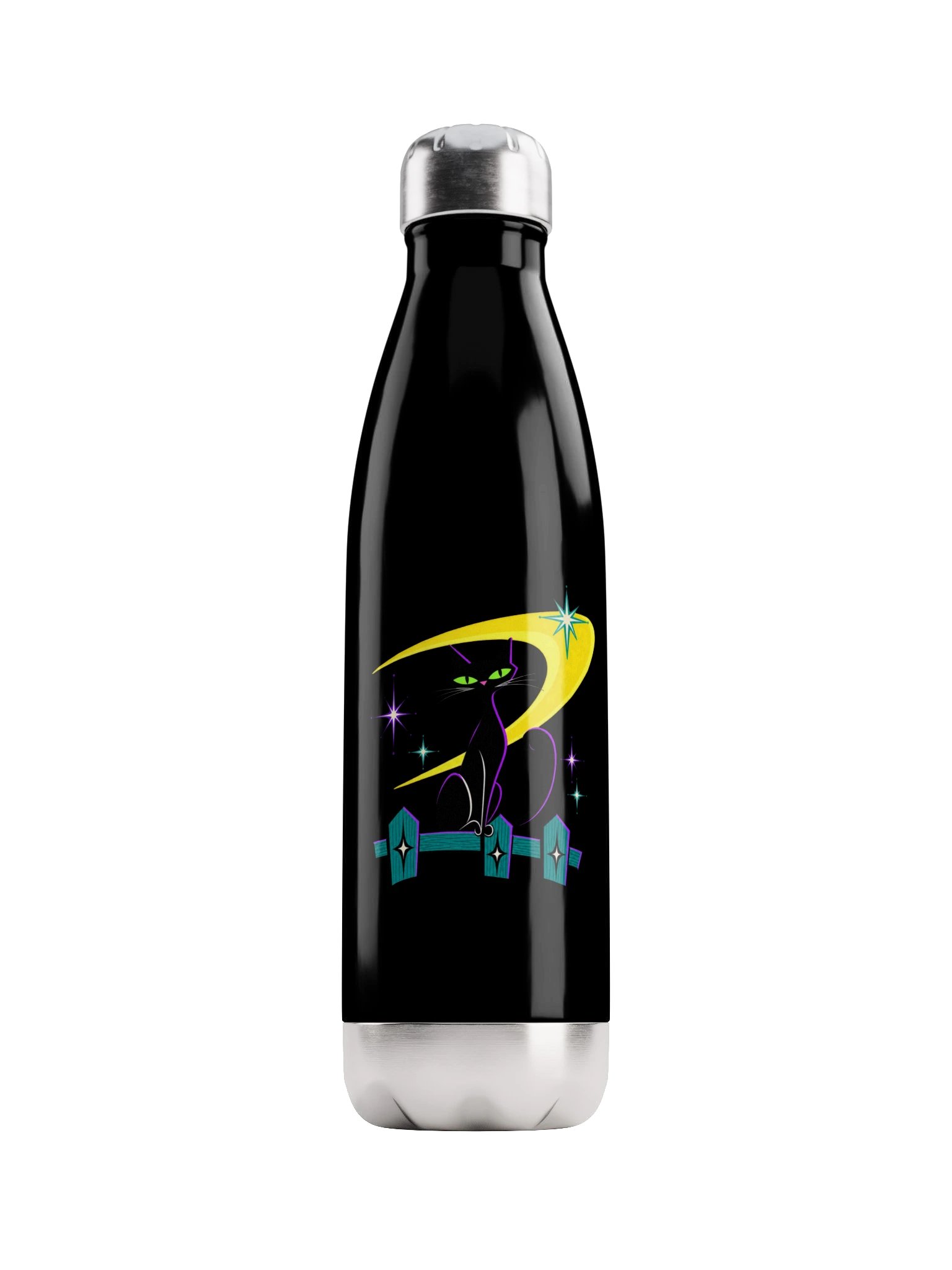 Mama's House Black Stainless Steel Water Bottle product image (1)