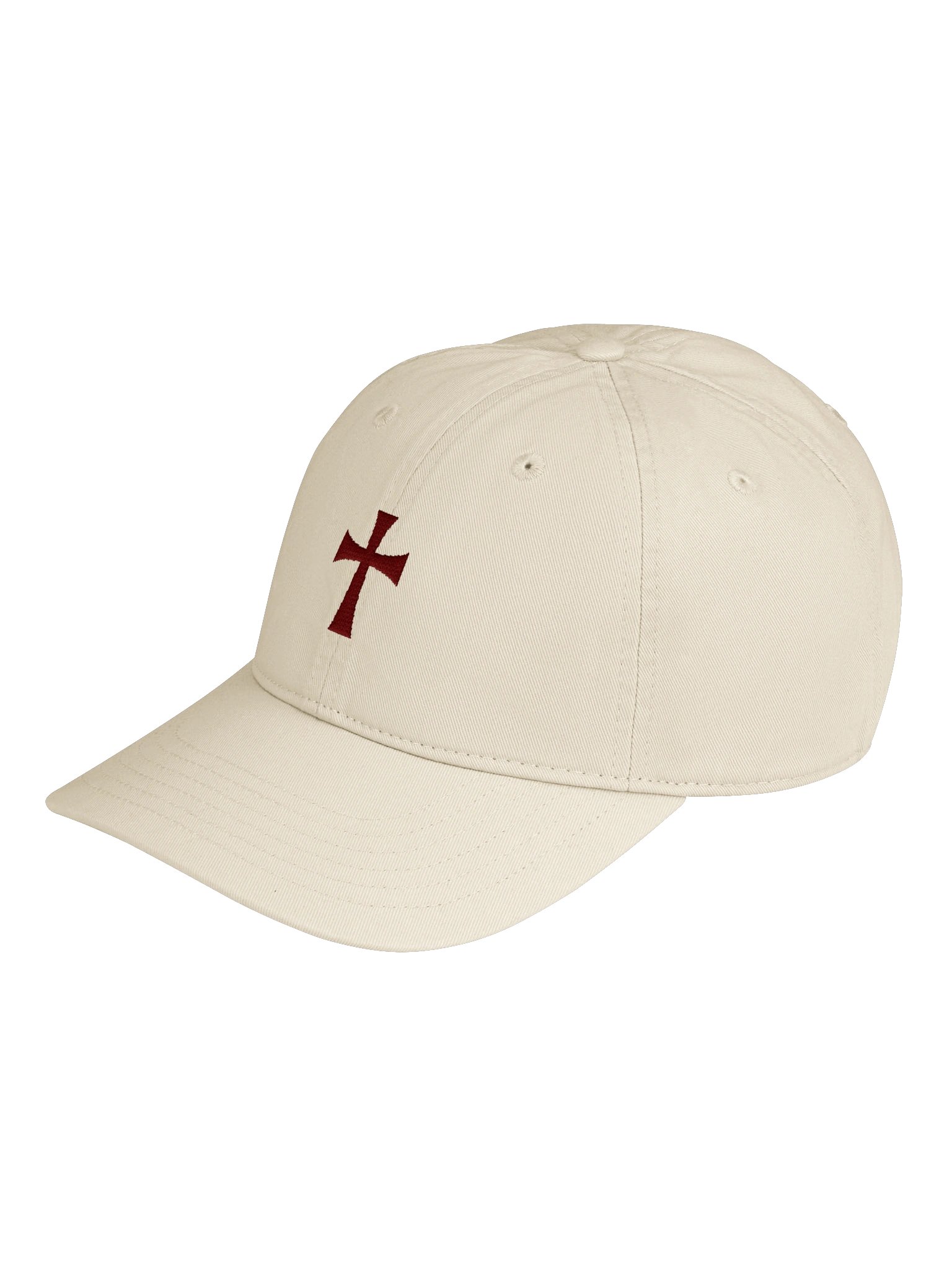 The Standard Dad Hat / Stone & Red product image (3)