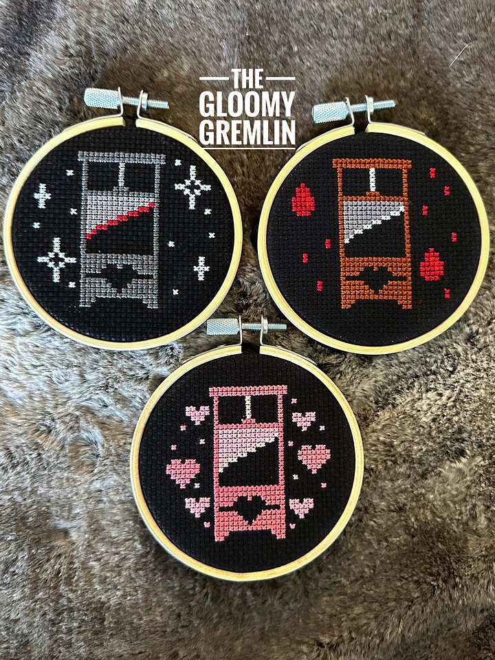 Guillotines - Cross Stitch Pattern product image (1)