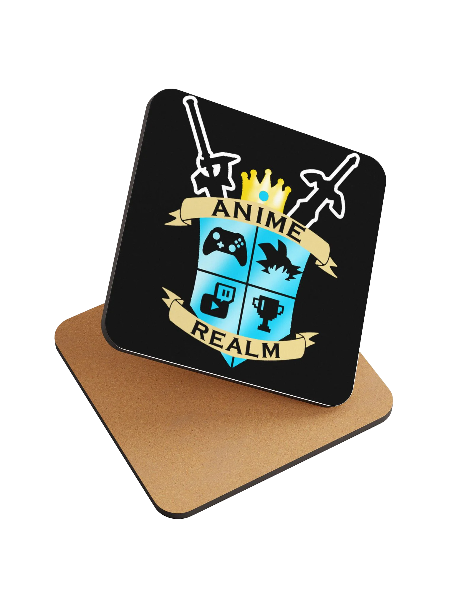 Anime Realm Crest Coaster product image (1)