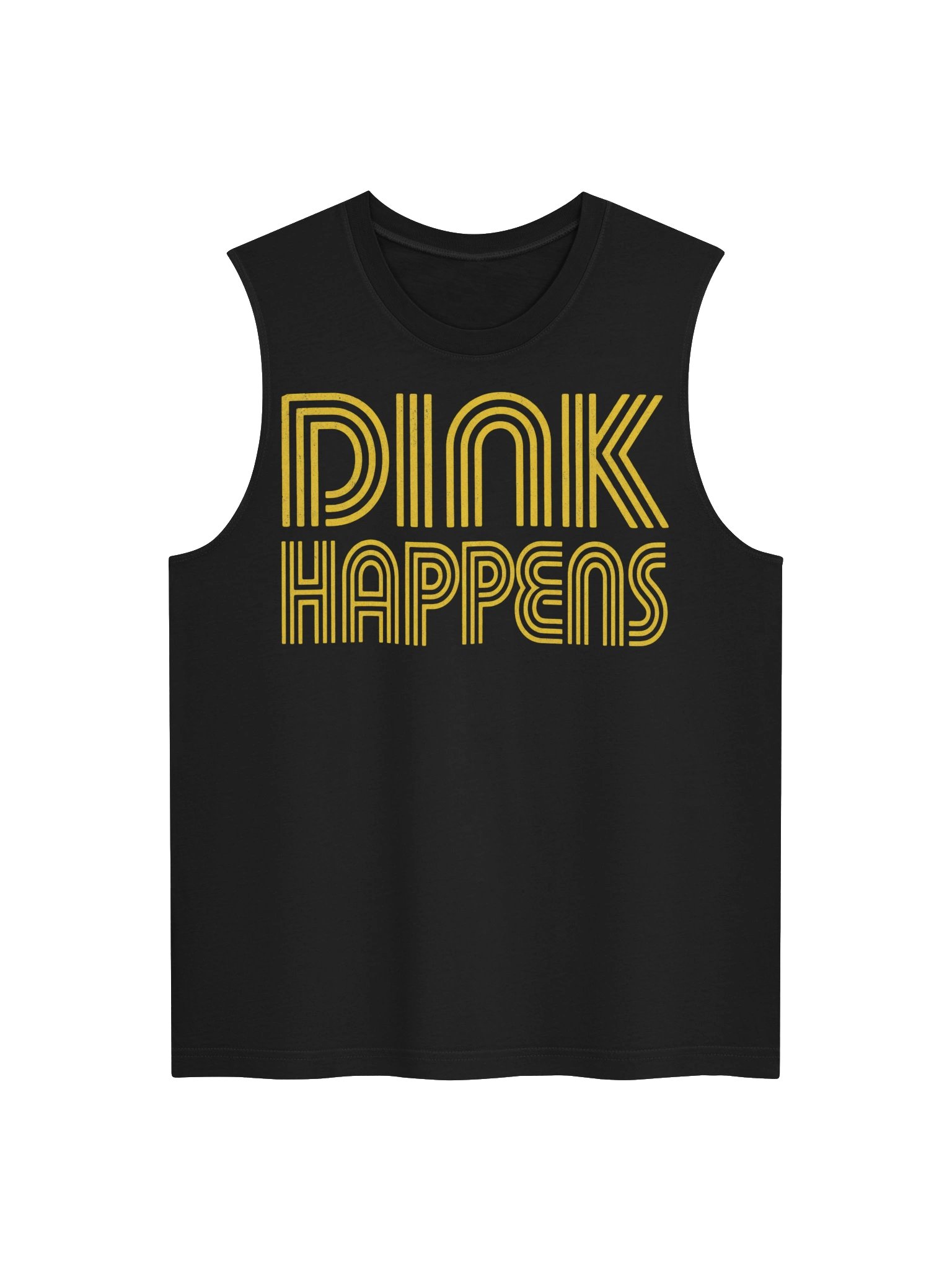 Dink Happens Funny Pickleball Tank Top Retro Vintage Gift for Pickleball Lovers product image (3)
