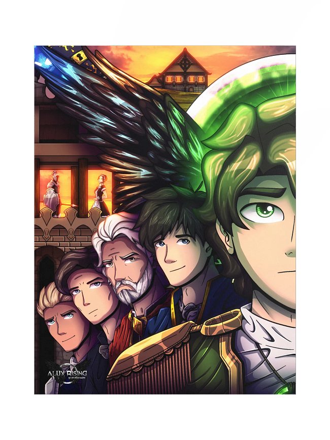Alux Rising Posters, Mugs, &amp; Hats