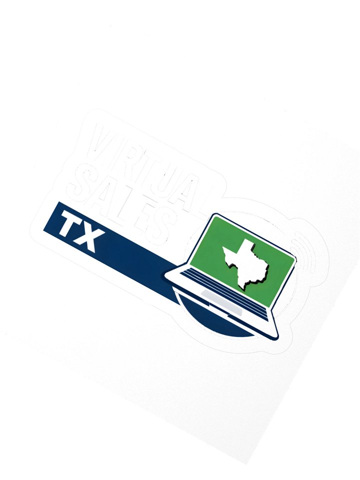 Virtual Sales TX Kiss Cut Stickers product image (6)