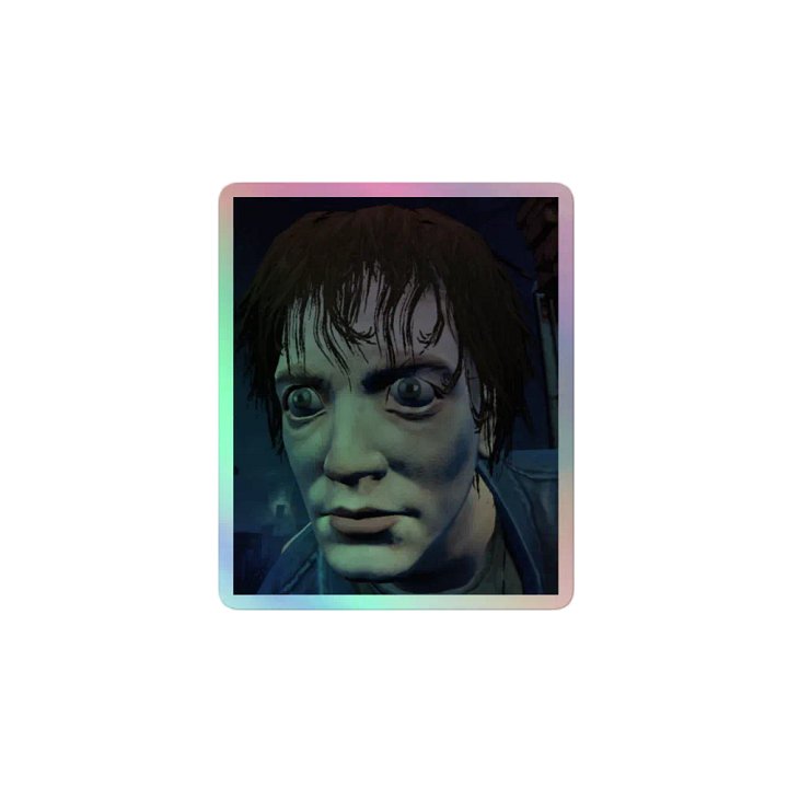 Cursed Quentin Holo sticker product image (2)