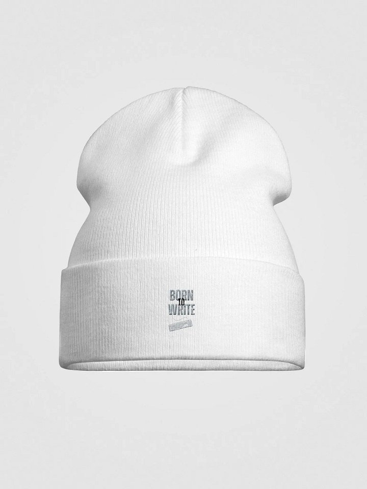 Born to Write Otto Knit Beanie product image (1)