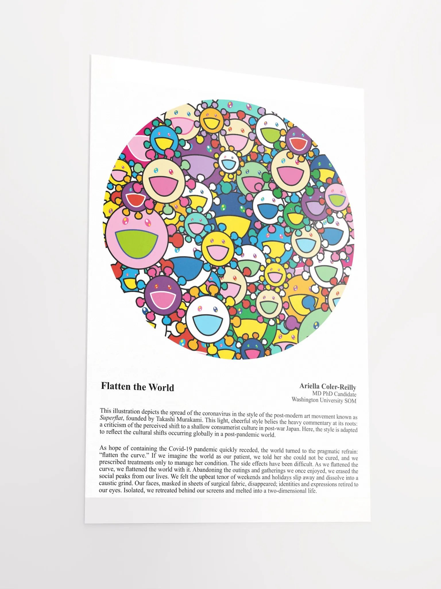 Flatten the World Poster product image (5)