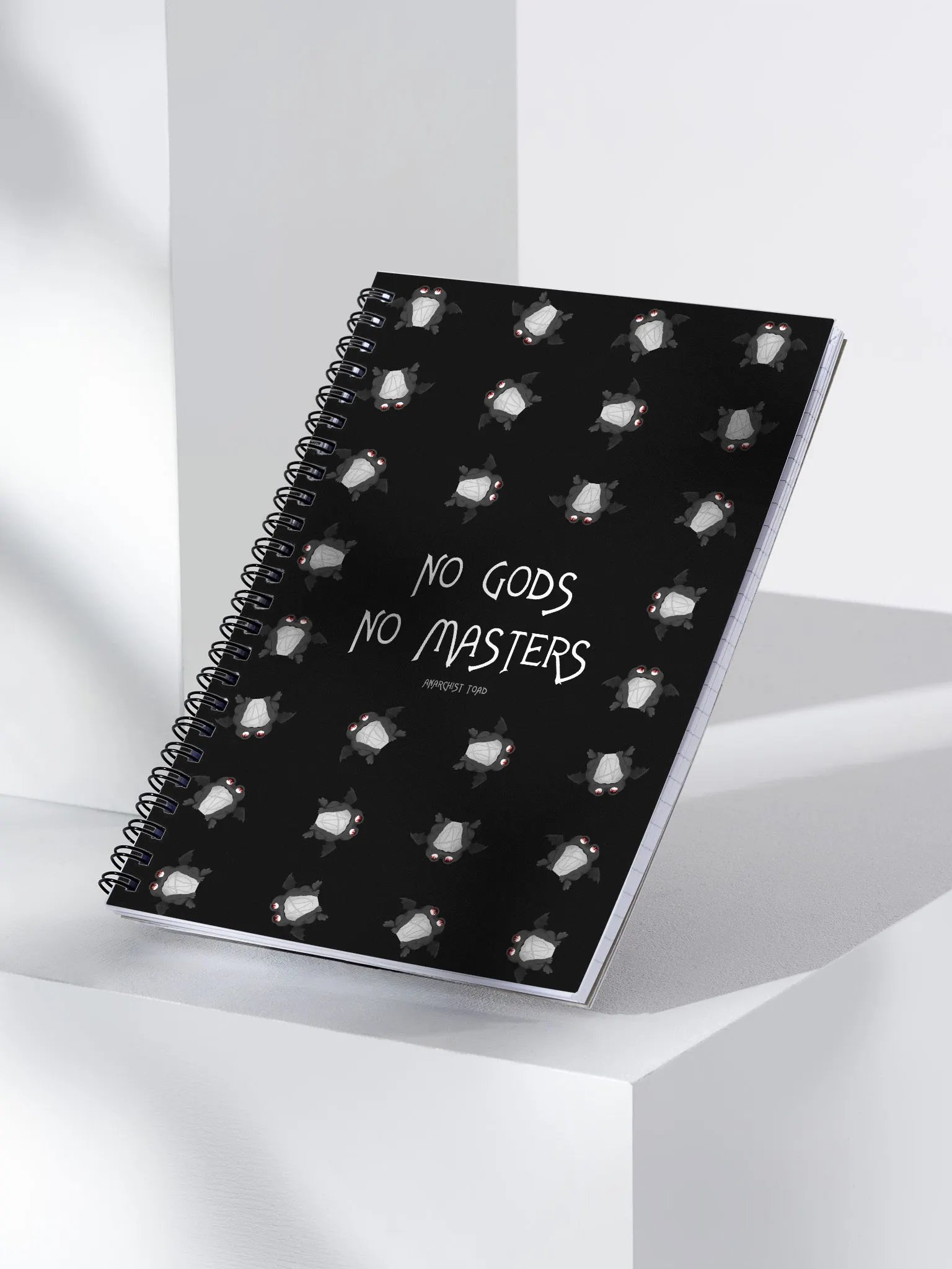 No Gods No Masters pattern Notebook product image (3)
