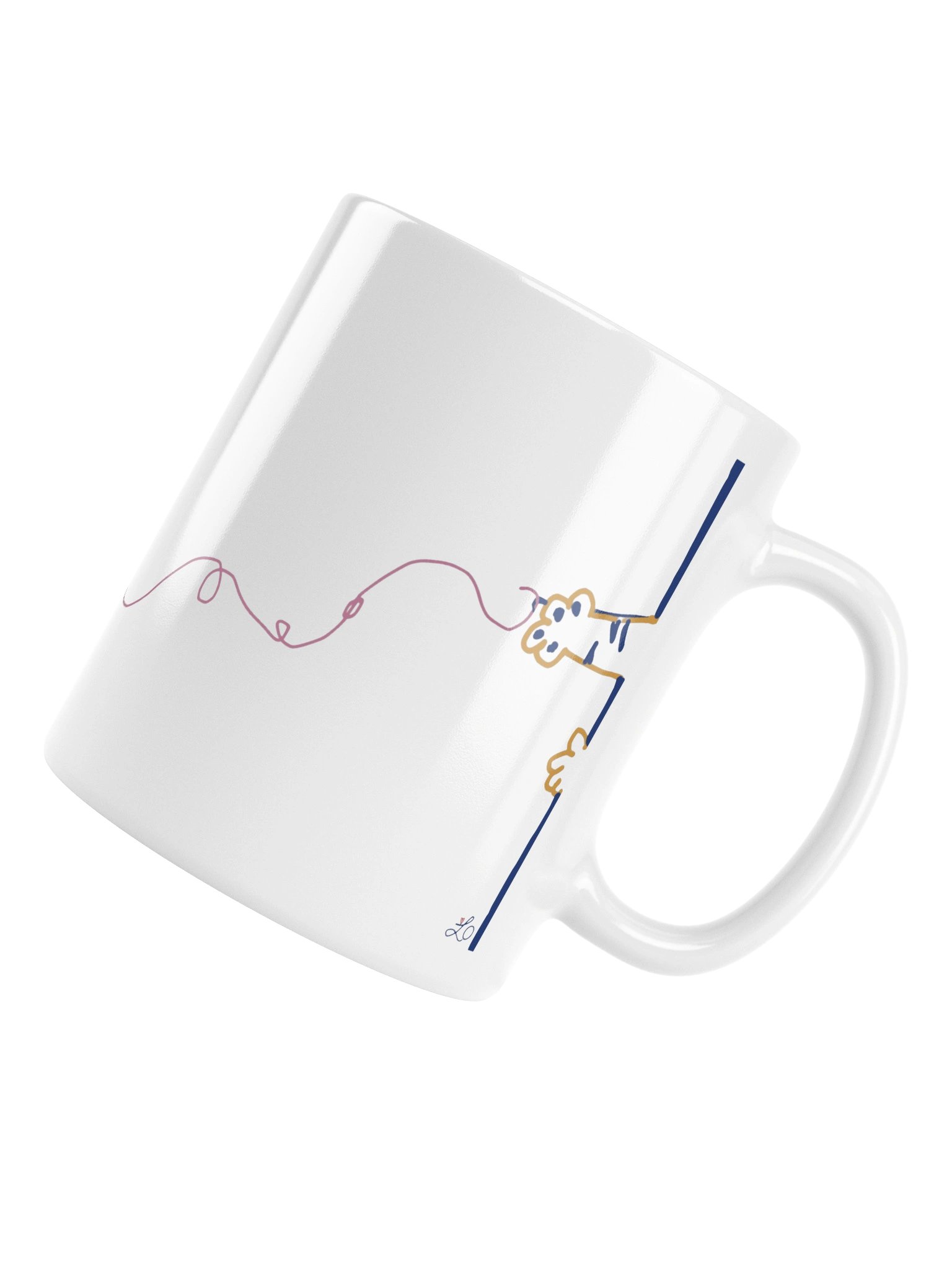 I'd Rather Be Knitting! Mug - Pretty In Pink product image (4)