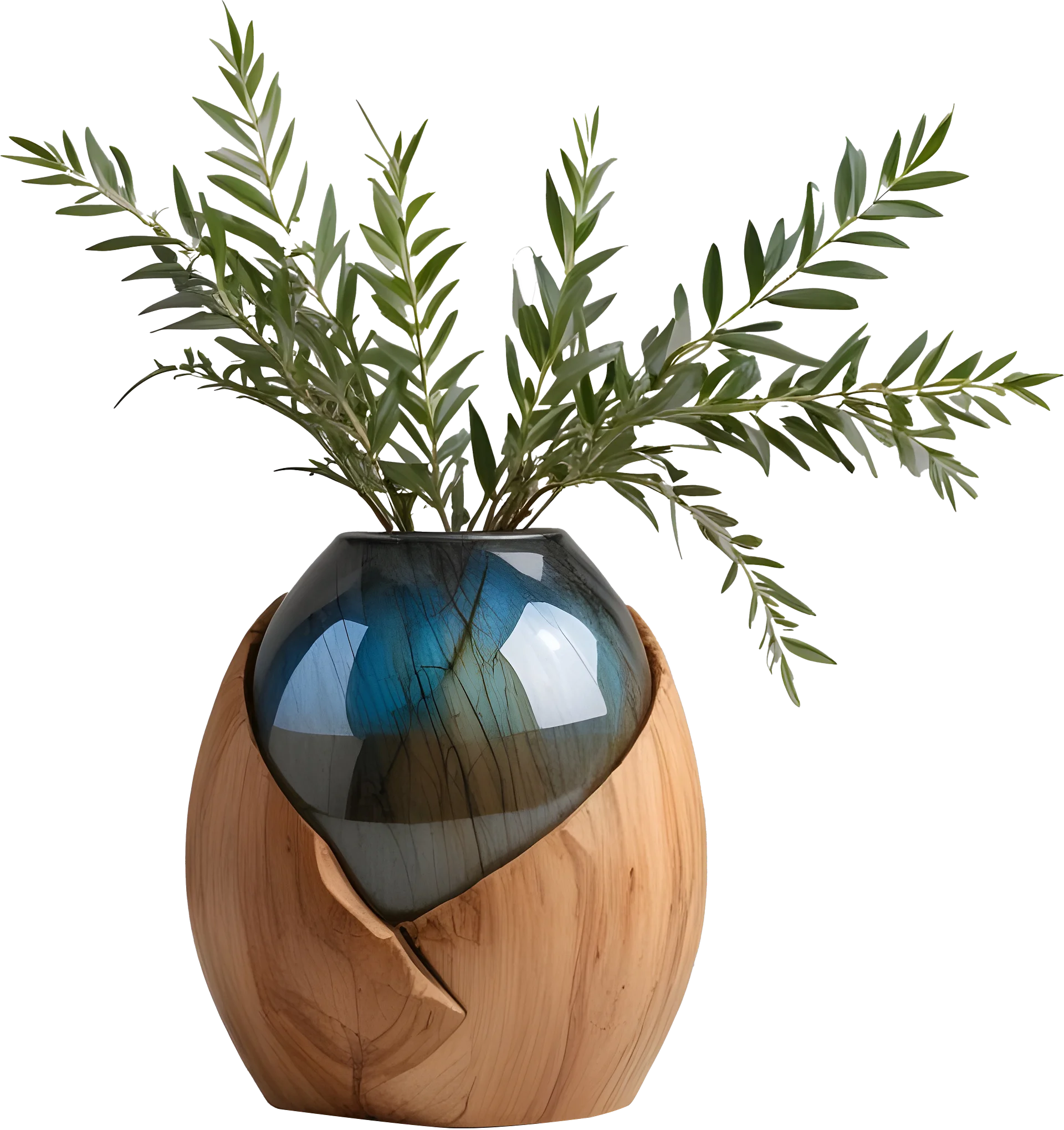 Celestial Grace – Boho Chic Vase PNG product image (1)