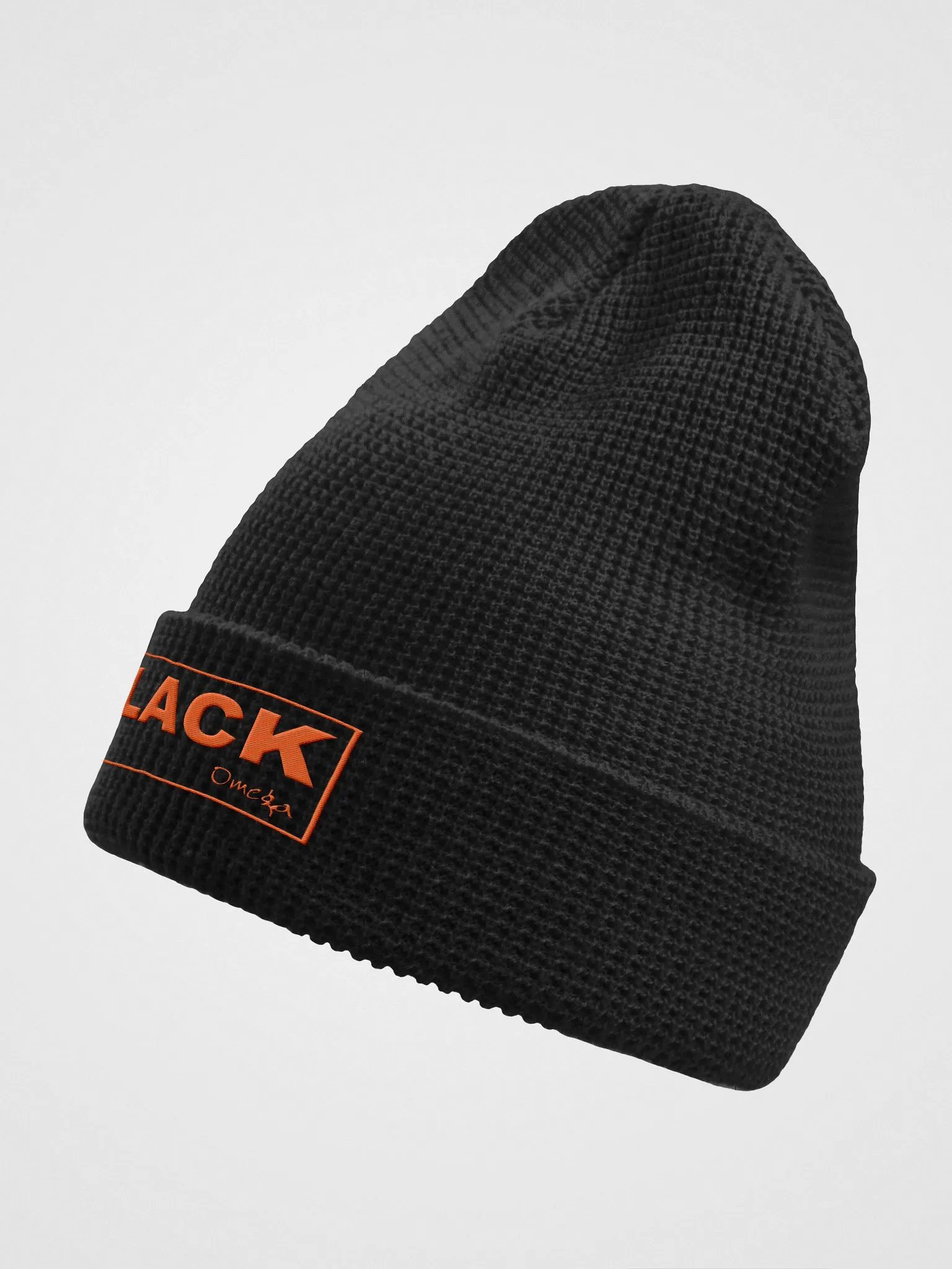 Black By Omega - Red | Waffle Beanie product image (2)