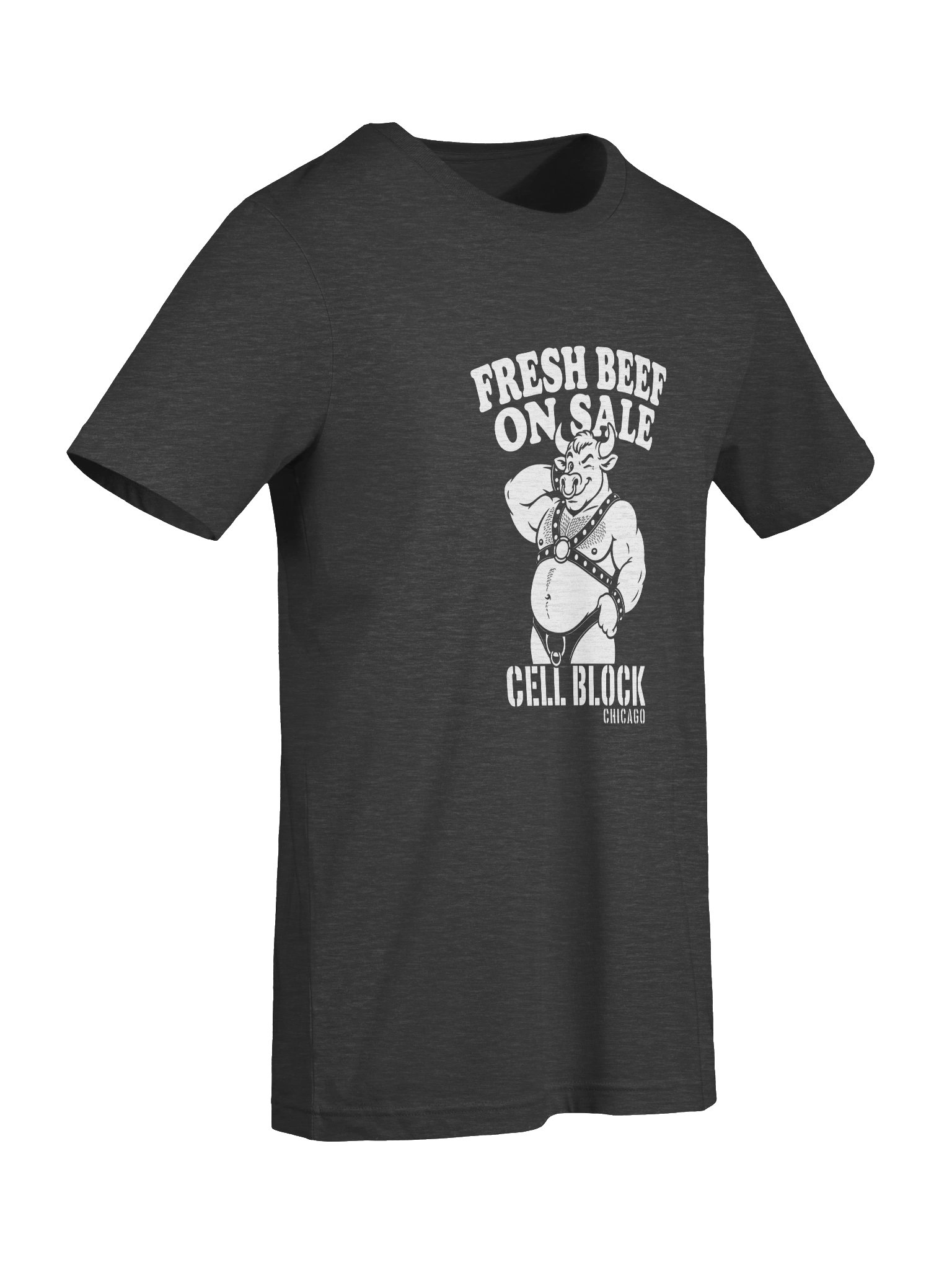 Cell Block Fresh Beef Bull Graphic Tee product image (7)