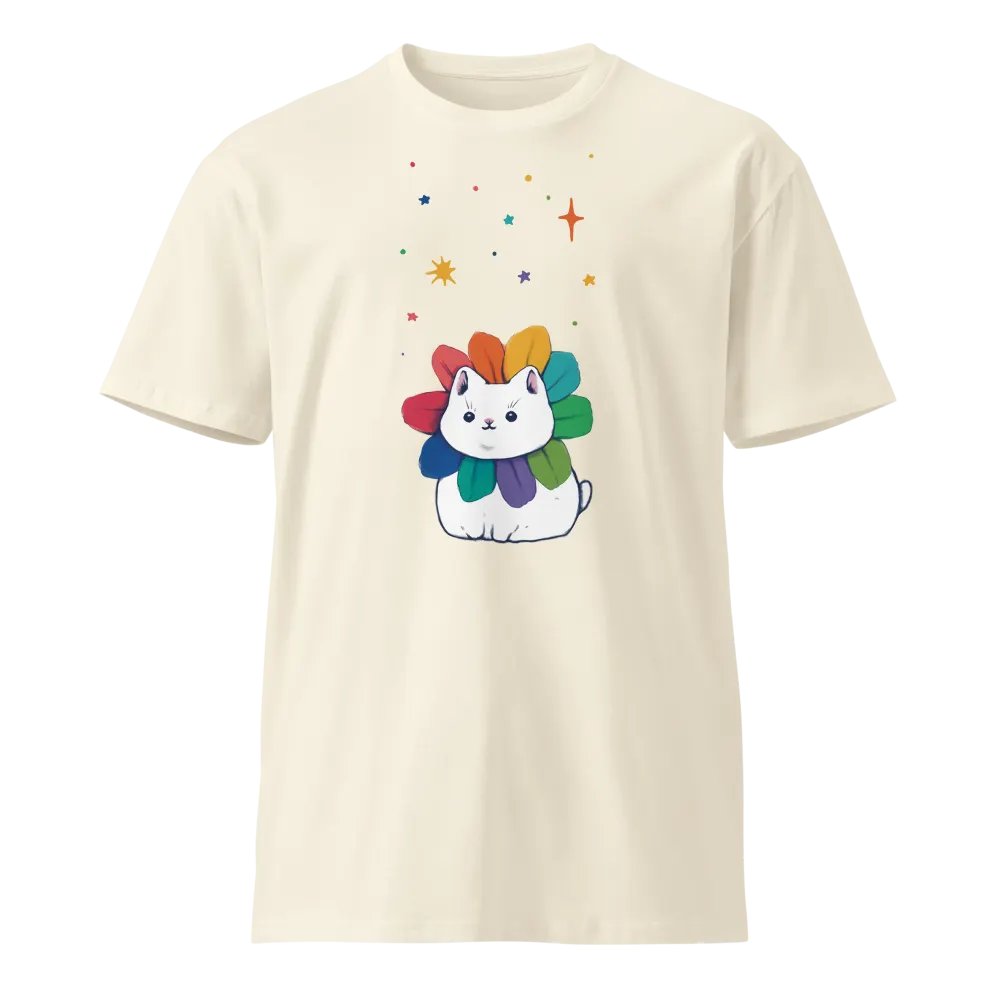 Cats and rainbows (Colour Unisex Premium T-Shirt) product image (1)