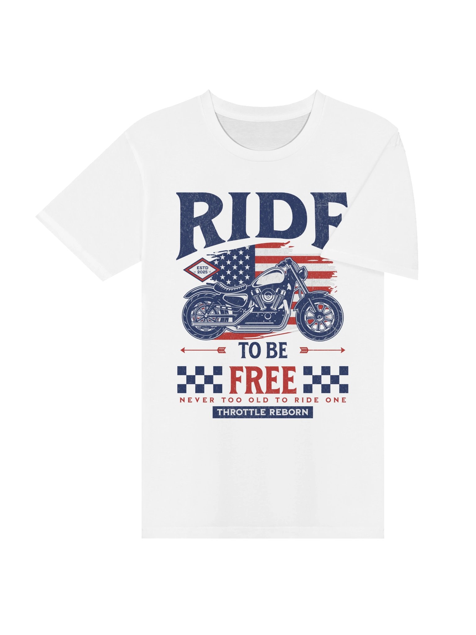 Throttle Reborn — Ride to Be Free Tee product image (4)