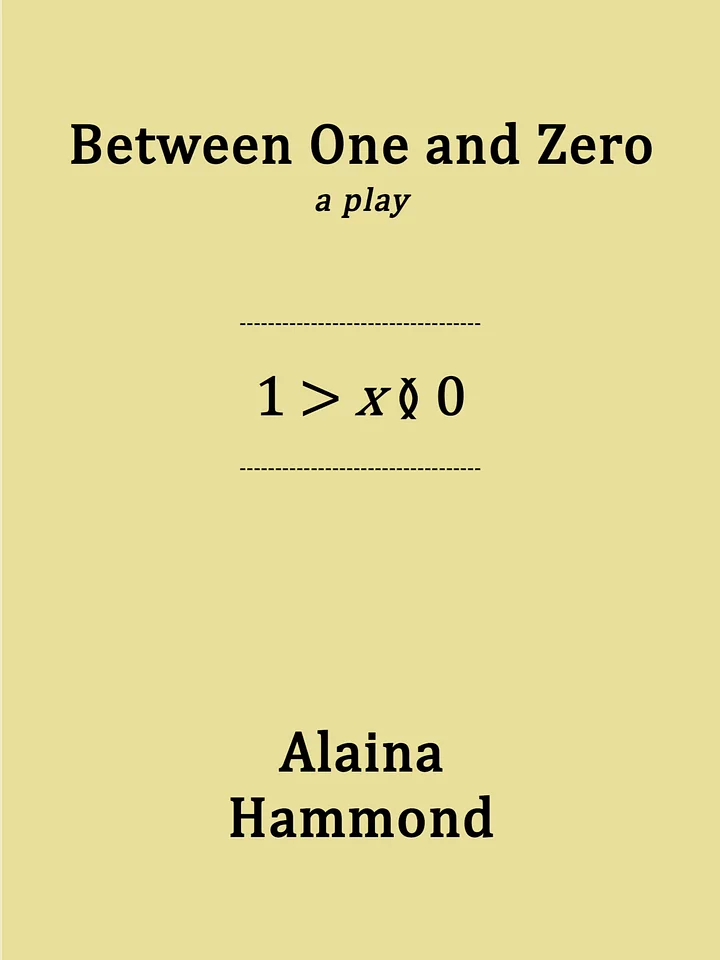 Between One and Zero - Alaina Hammond product image (1)