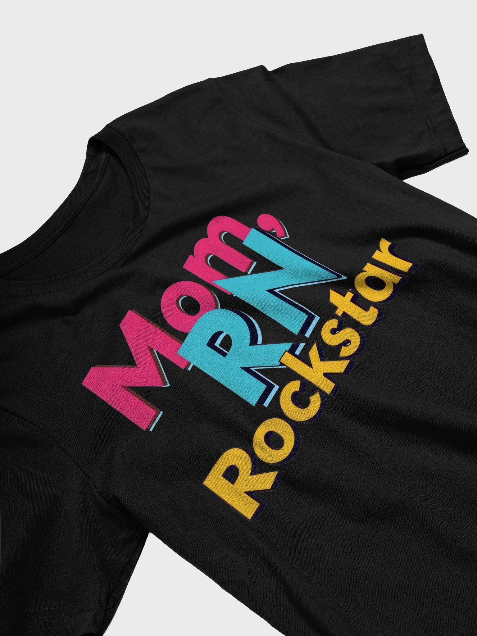 Mom, RN Rockstar 3D T-Shirt product image (20)