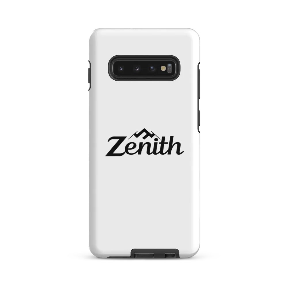 White Zenith Design Tough Case for Samsung Galaxy S10-S25 - Wireless Charging Compatible product image (4)