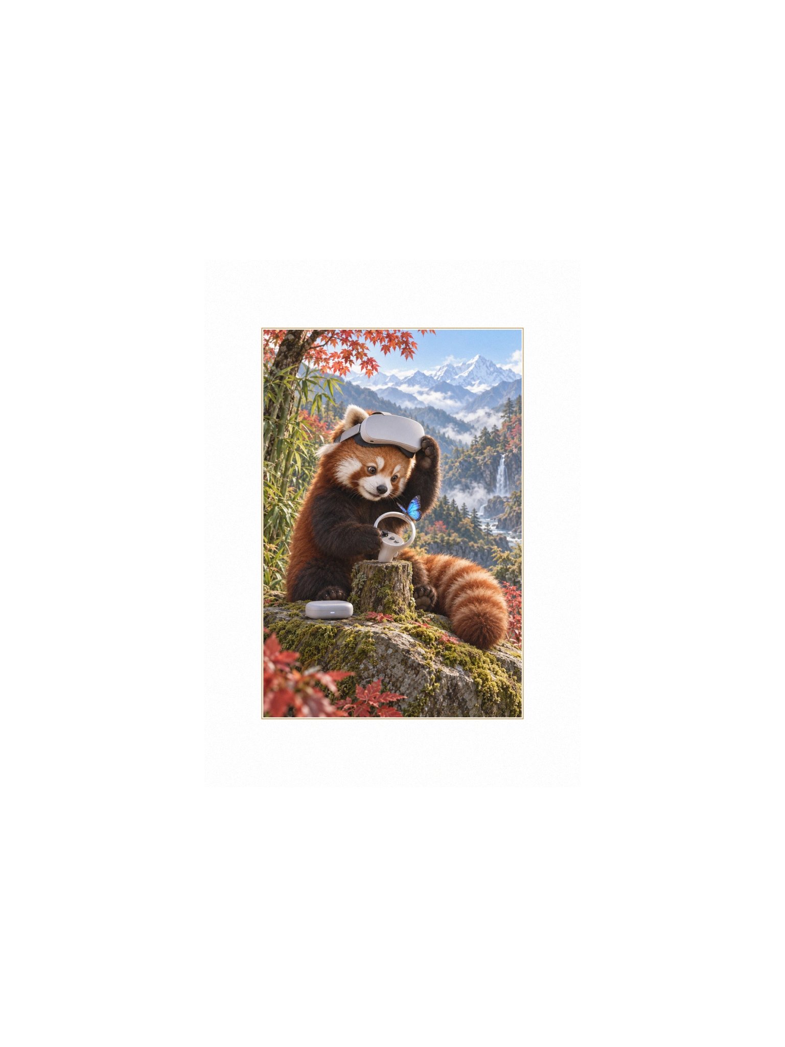 Virtual Roam Small Art Print product image (1)