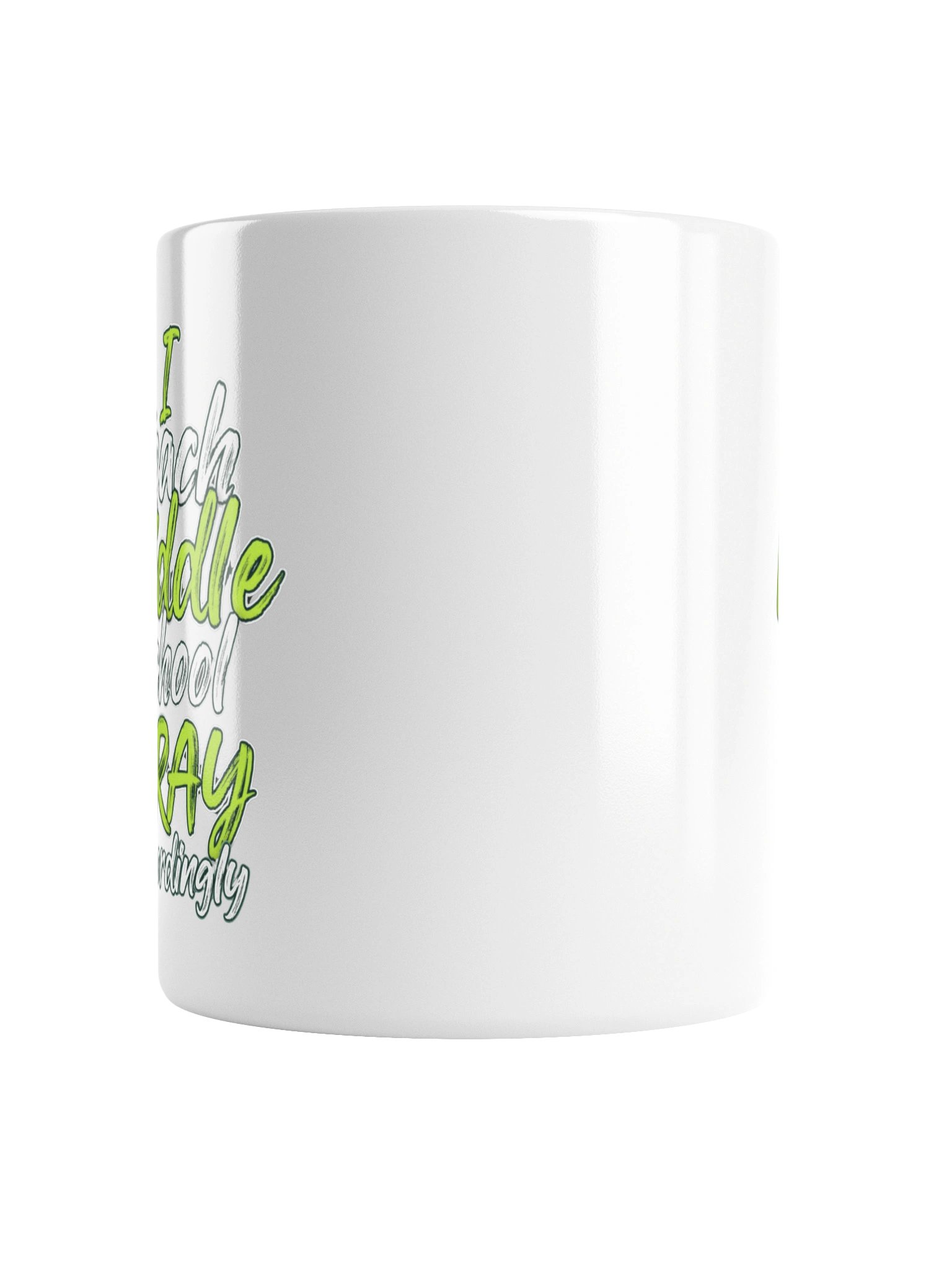 I Teach Middle School Pray Accordingly Mug product image (4)