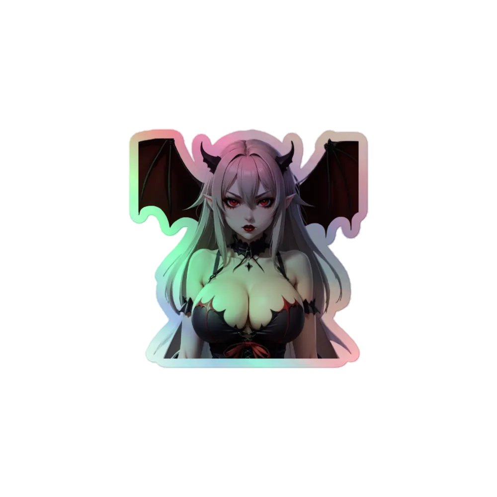 Gothic Demon Holographic Sticker Set product image (1)
