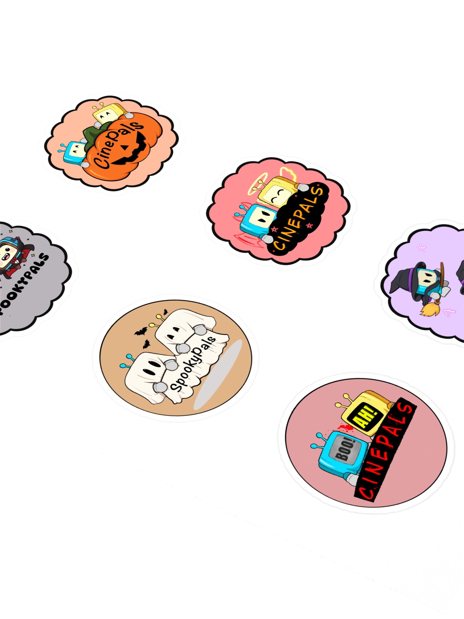 CINEPALS Trick or Treat Halloween Sticker Sheet product image (2)