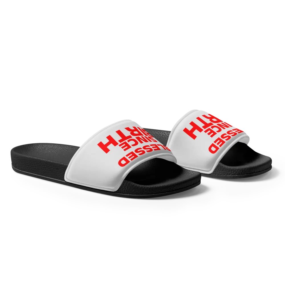 Blessed Since Birth Slides (Unisex) product image (4)