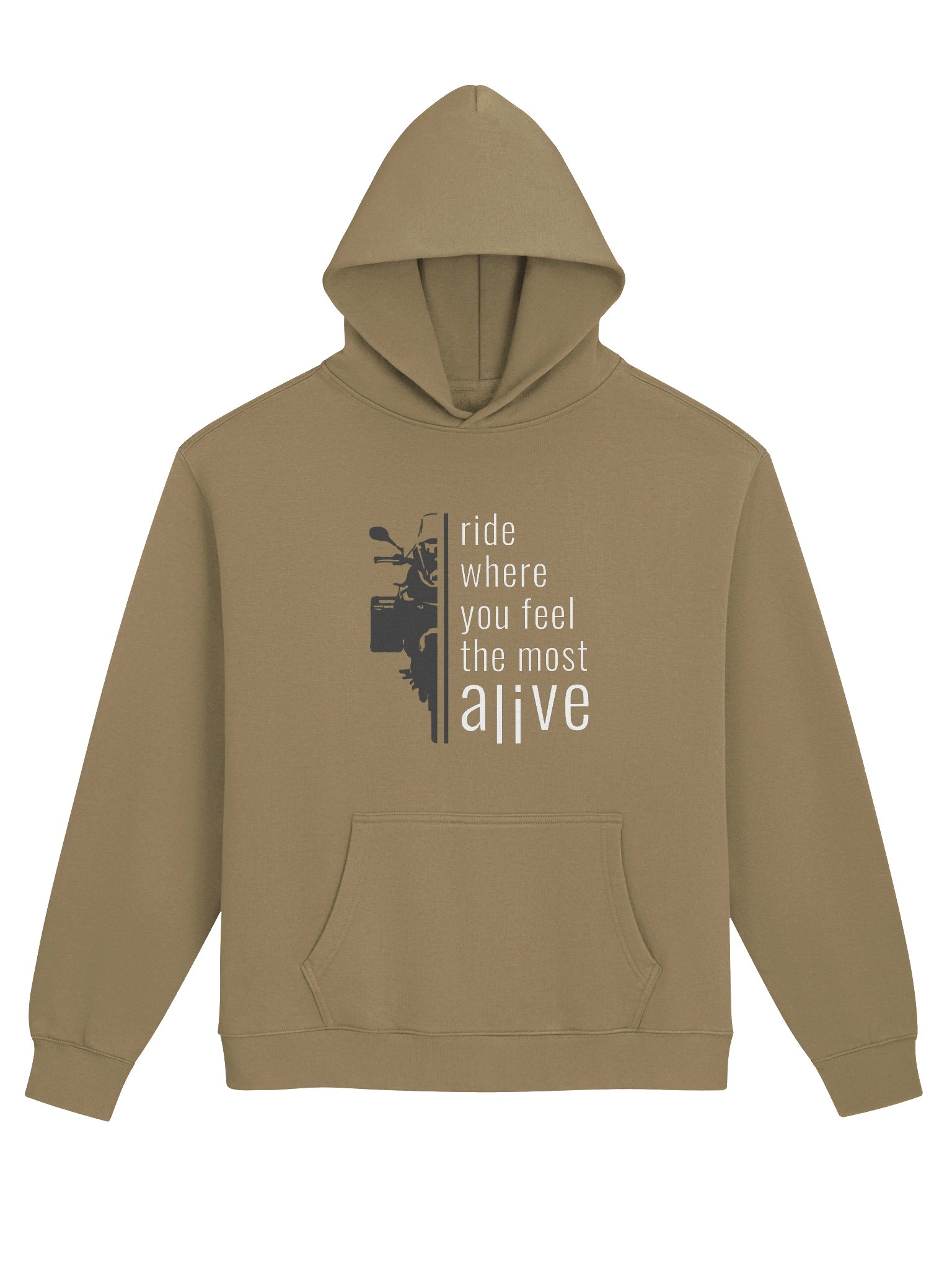 Ride where you feel the most Alive | Adventure Motorcycle Hoodie product image (25)