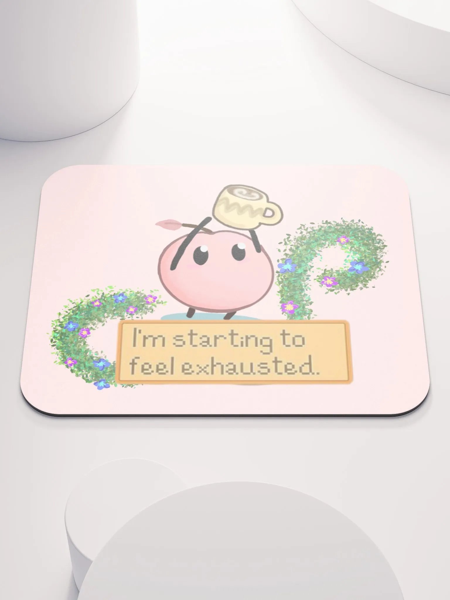 Junimo Coffee Pink MousePad product image (1)