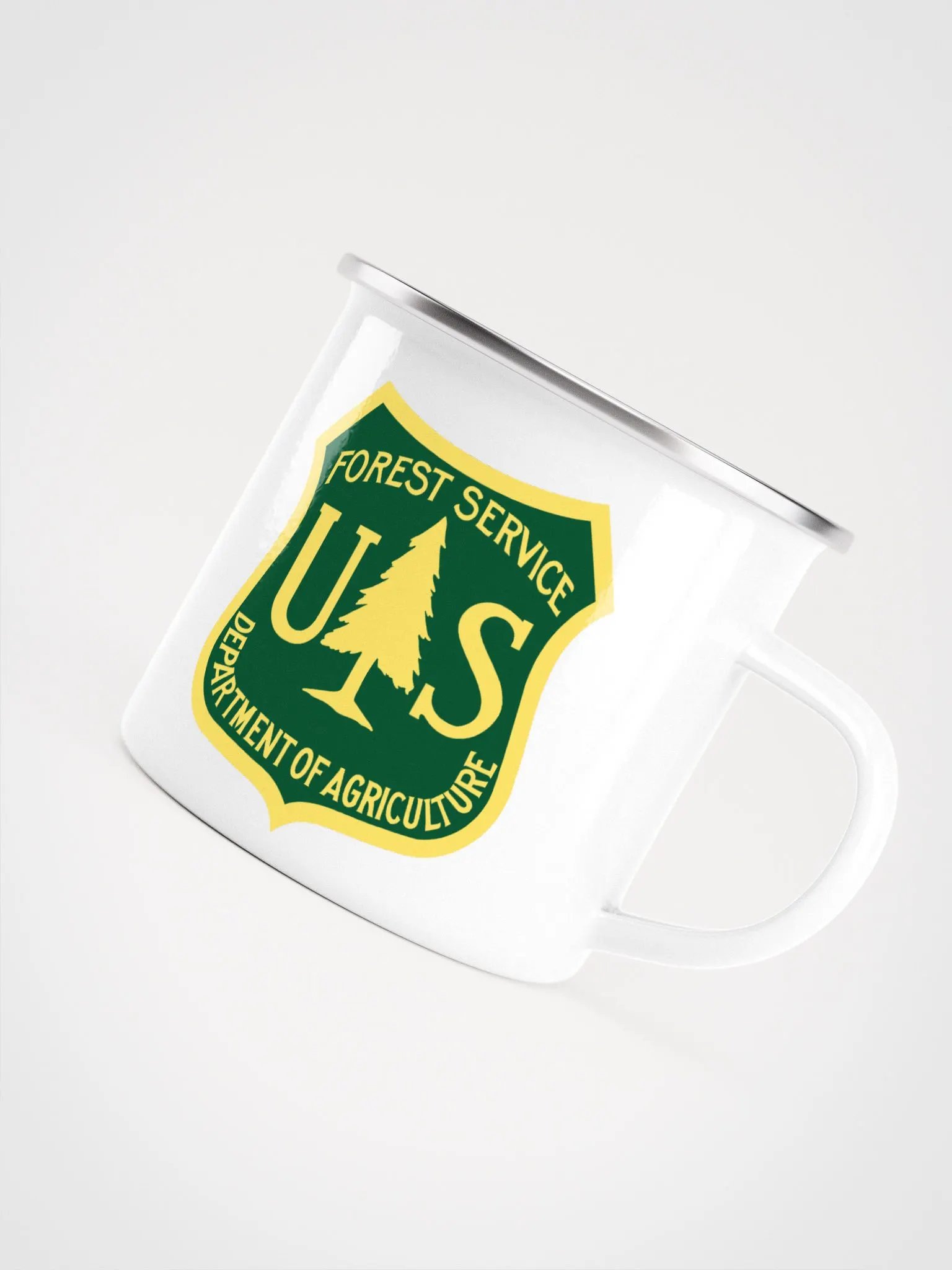 "Forest Service" Enamel Mug product image (5)
