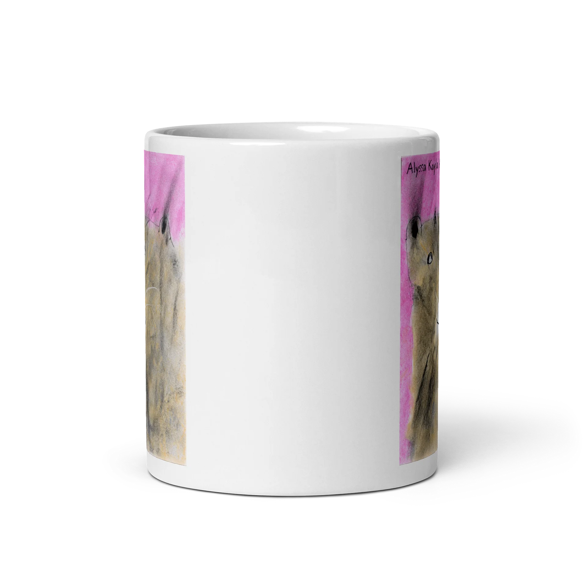 AK’s Mysterious Whiskered Creature Mug product image (5)
