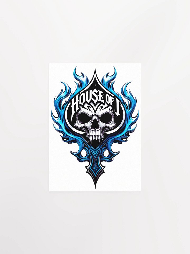 House of J Logo Poster (Light) product image (4)