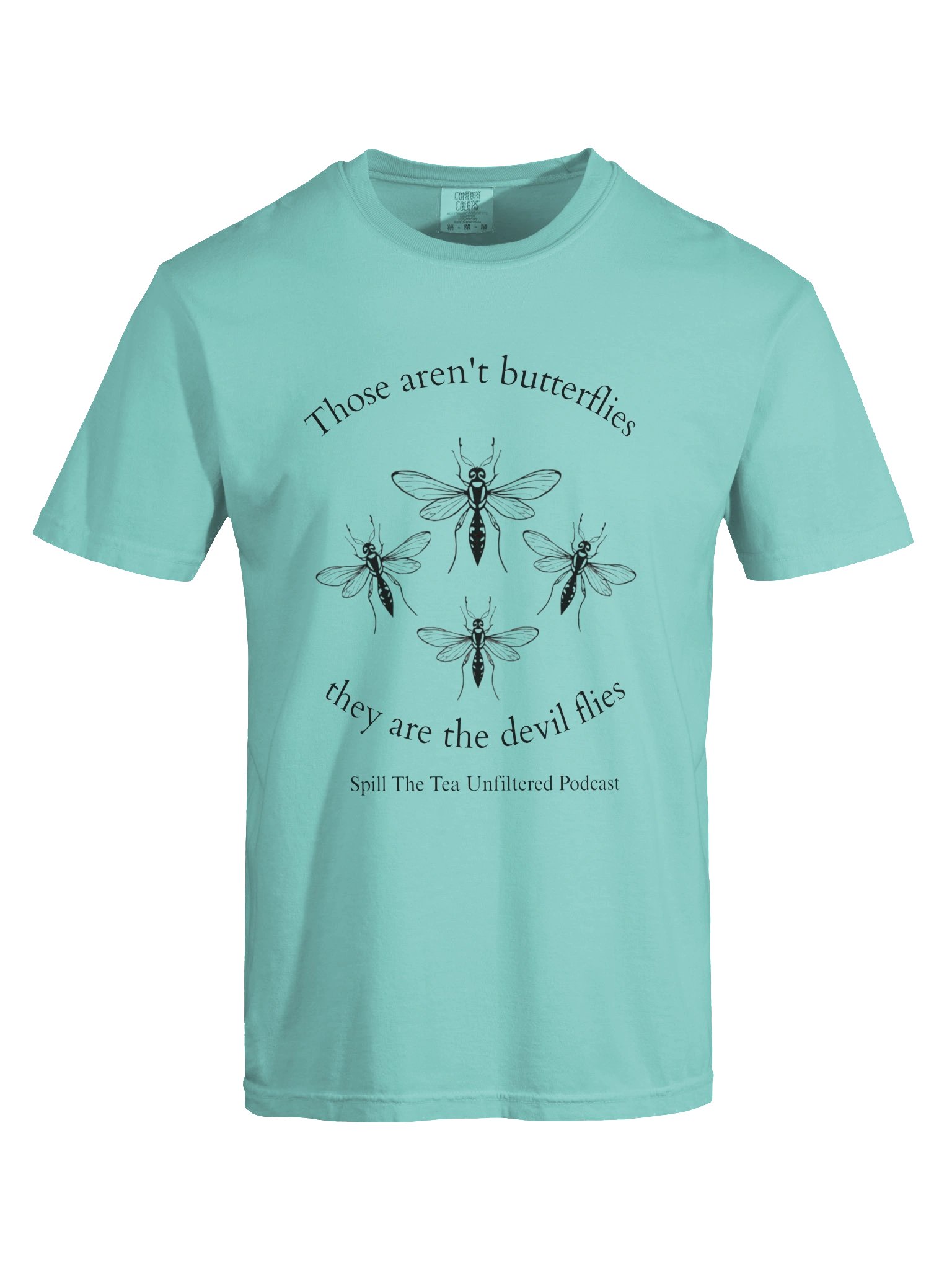 Devil Flies Tee — Spill the Tea Unfiltered product image (5)