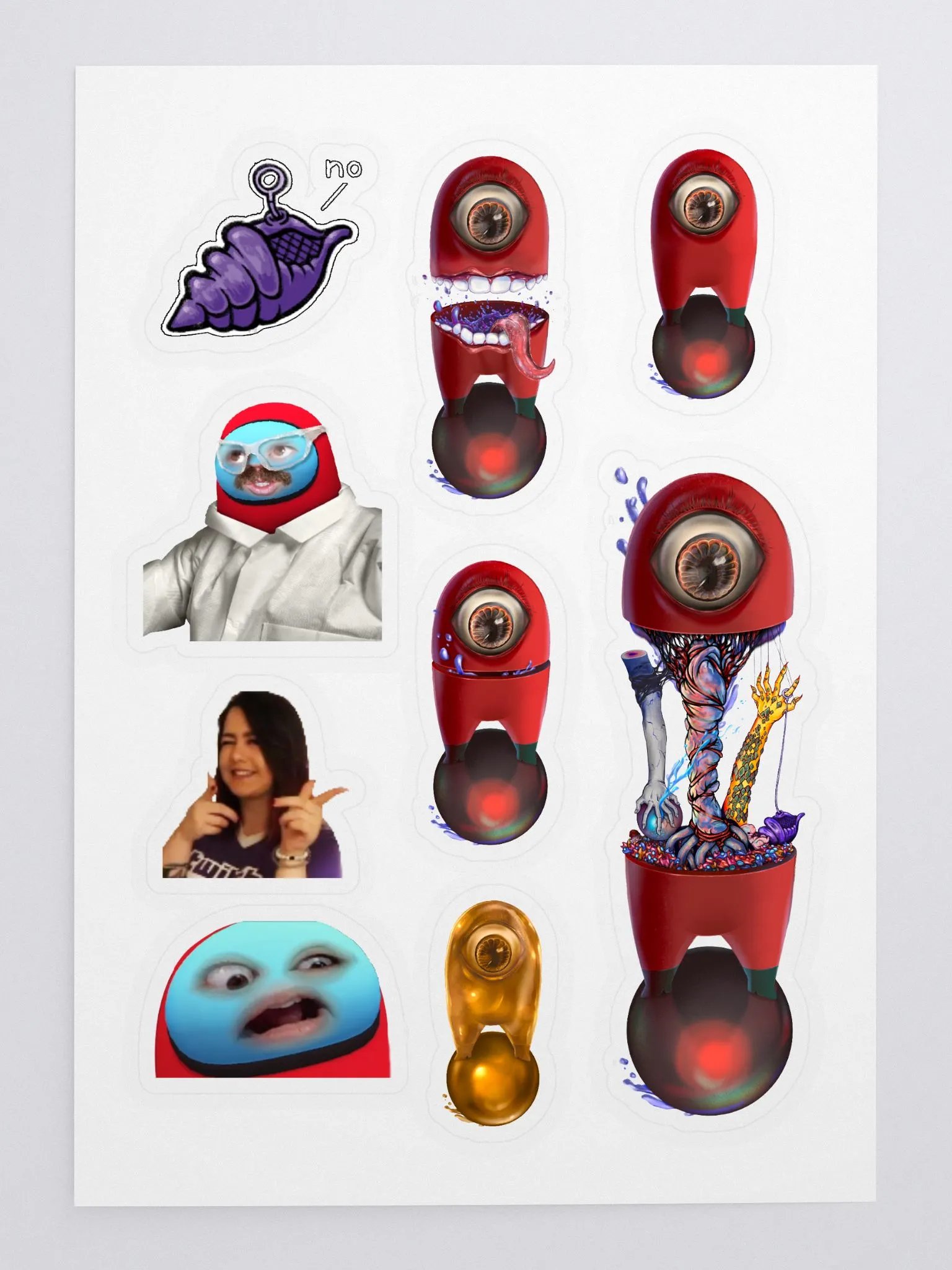 SUSSY VIO STICKER SET 01 product image (3)