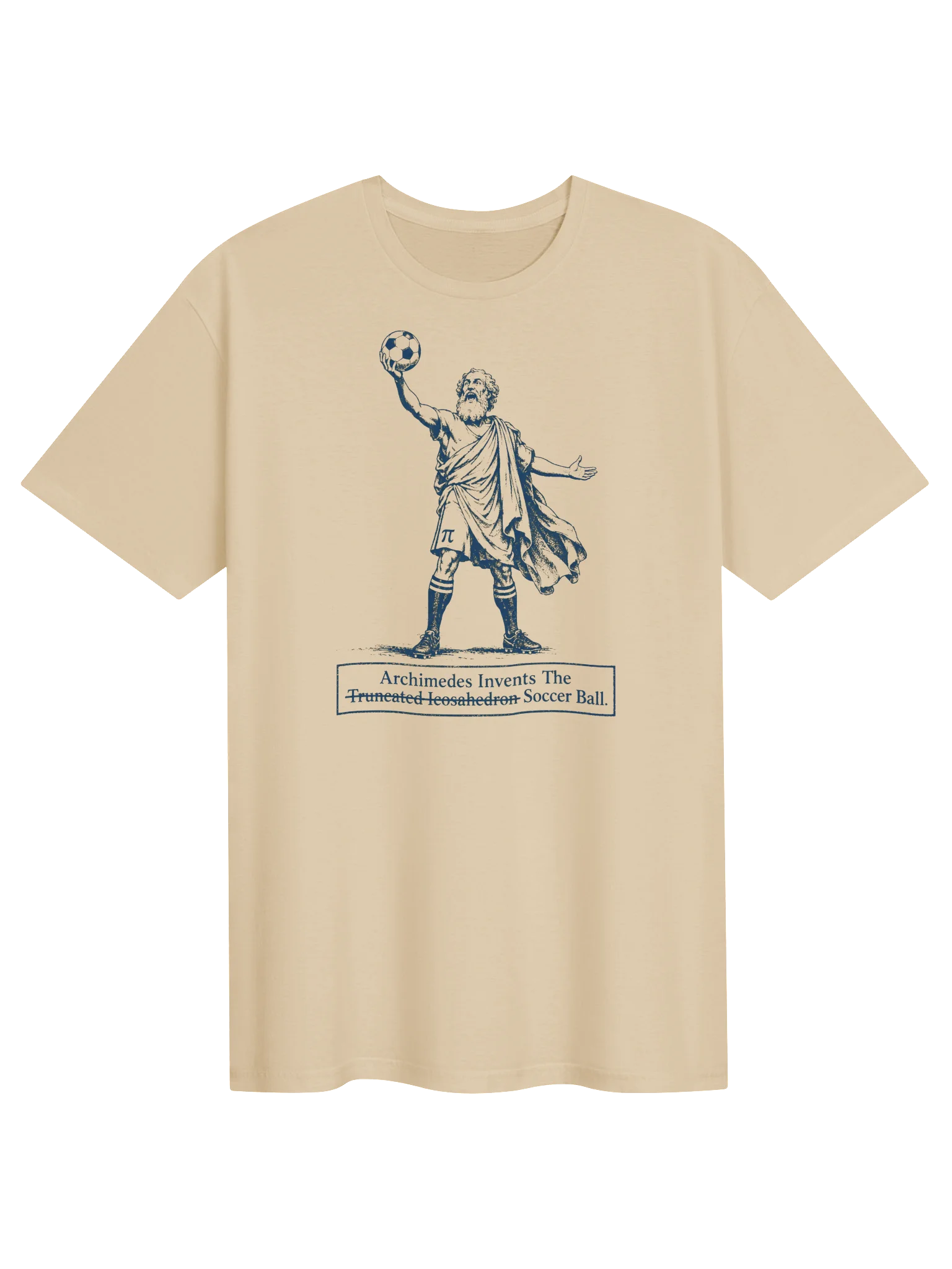 Archimedes Invents the Soccer Ball Tee product image (1)