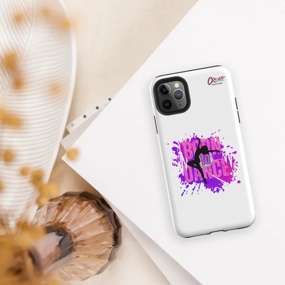 Soundwave Born to Dance Her Silhouette iPhone® Tough Case product image (4)