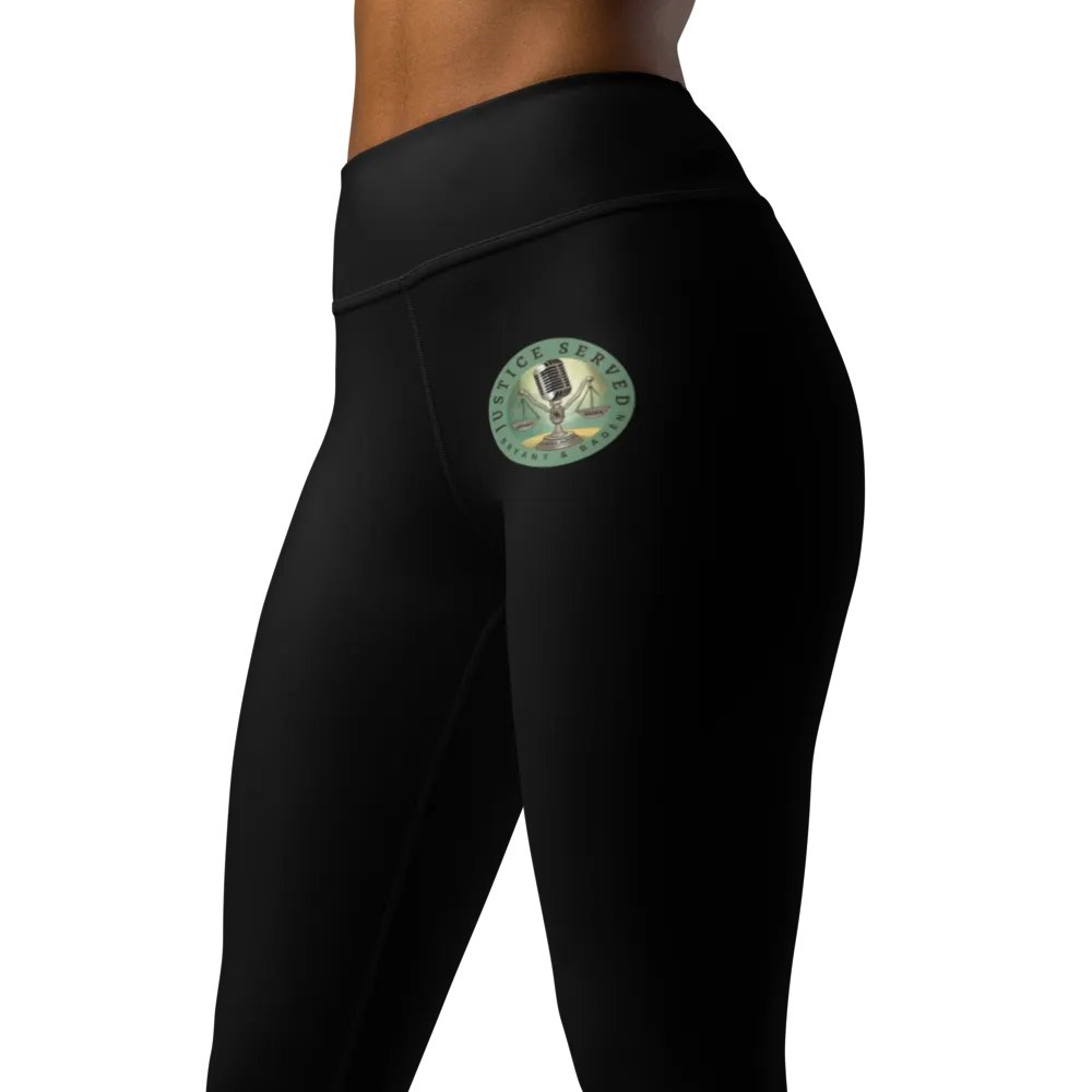 JSTV Black Yoga Pants product image (2)
