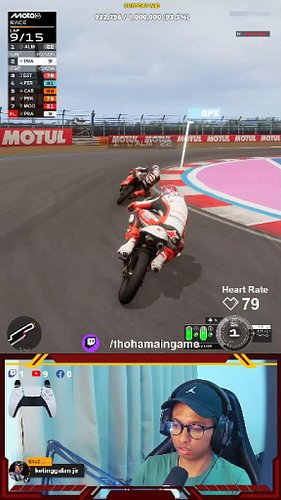 GP Hungaria terlalu sepele buat Veda😋 | #motogp26 #motogp24 #motogp #thohamaingame #fypシ