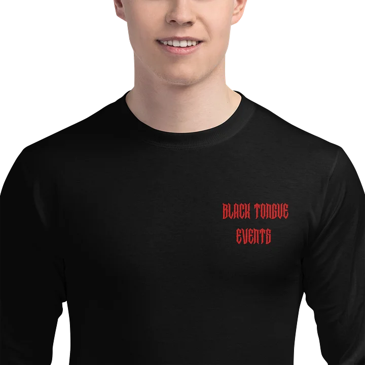 Black Tongue Events X Champion Long Sleeve product image (2)